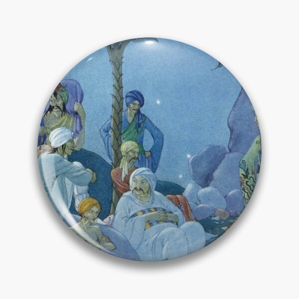 Artikelvorschau, Ali Baba - virginia frances sterret fantasy artwork entworfen und verkauft von Vintage Designs +.