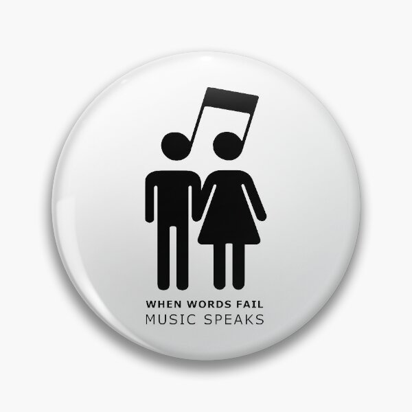 Item preview, When words fail music speaks designed and sold by LanaKlein.
