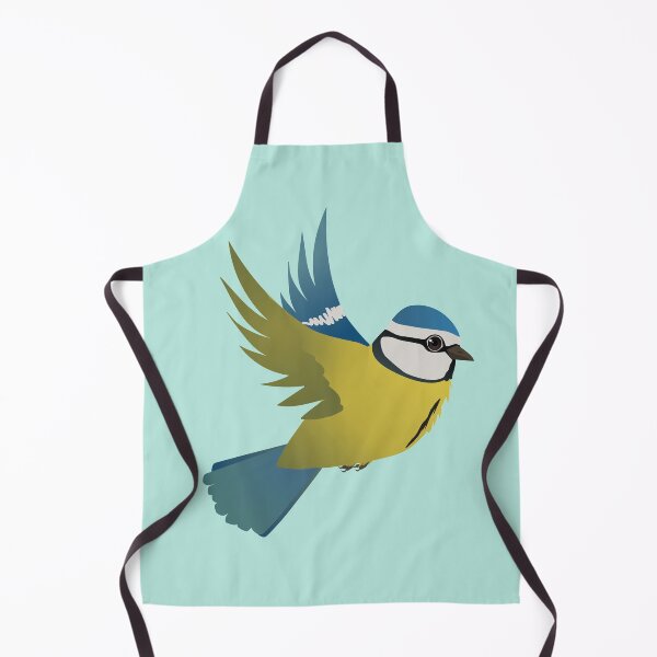 Item preview,  Flying bluetit bird  designed and sold by Bwiselizzy.