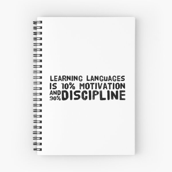 Item preview, Language Learning Requires Discipline designed and sold by Davit Farmanyan.
