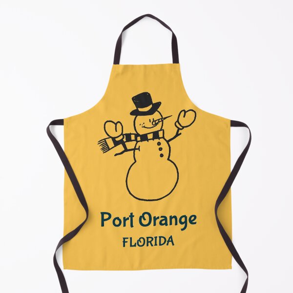 Item preview, Port Orange Florida Snowman designed and sold by Taumaturgo.