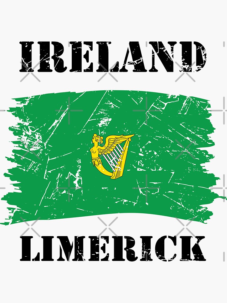 "Ireland Limerick Flag" Sticker for Sale by TrickyGraphics Redbubble