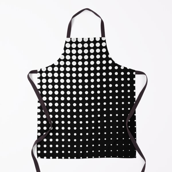 Item preview, Modern techno shrinking polka dots black and white designed and sold by aapshop.