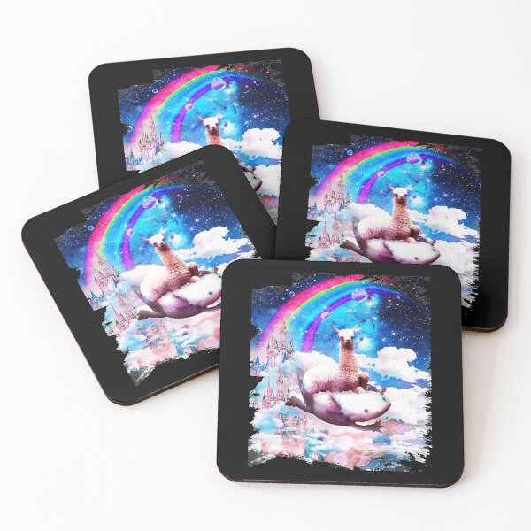 Item preview, Space Llama Riding Axolotl designed and sold by whitneyiott9632.