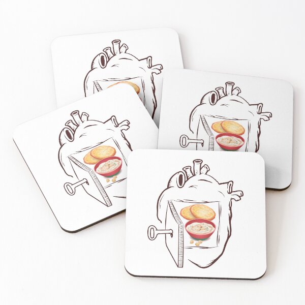 Item preview, Pita and Hummus in my Heart designed and sold by foodisthekey.