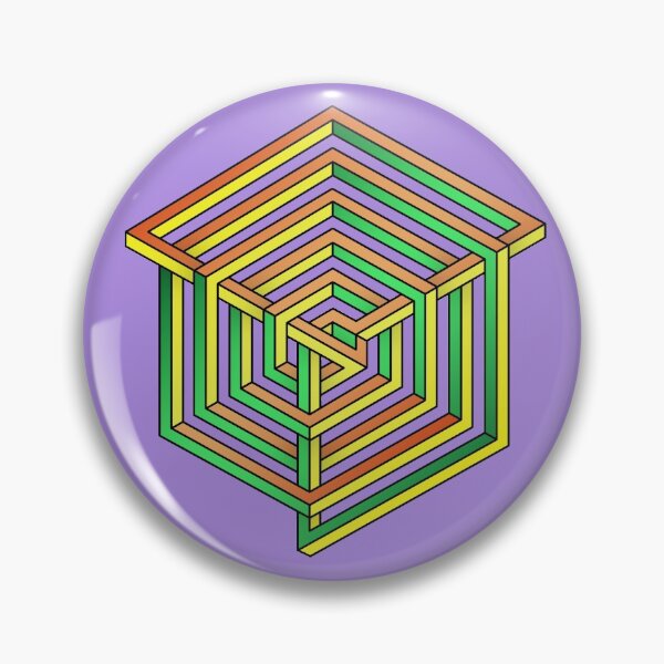 Item preview, Optical illusion color spiral designed and sold by KulikovIvan.