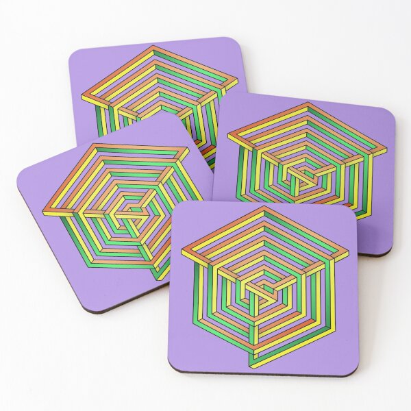 Item preview, Optical illusion color spiral designed and sold by KulikovIvan.