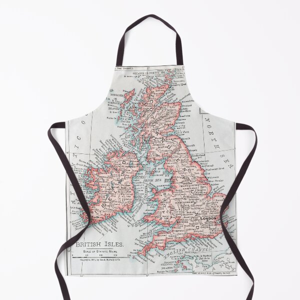 Item preview, Vintage Map of Great Britain designed and sold by redoARTstore.