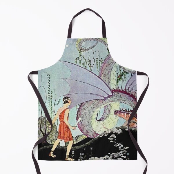 Artikelvorschau, Dragon Fight  - virginia frances sterret fantasy artwork entworfen und verkauft von Vintage Designs +.