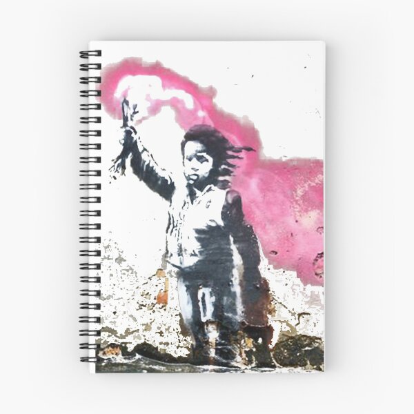 Item preview, Banksy Kid Pink Flare Graffiti designed and sold by Matt Astle.