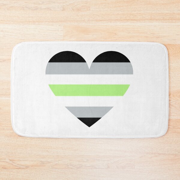 Item preview, Pride Flag Heart - Agender Pride - White Background designed and sold by thesassypanda.