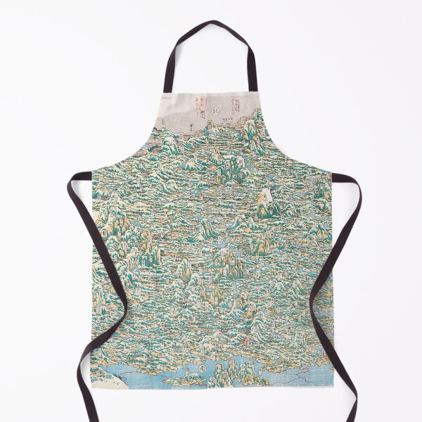 Item preview, Vintage cartoon map of China designed and sold by redoARTstore.