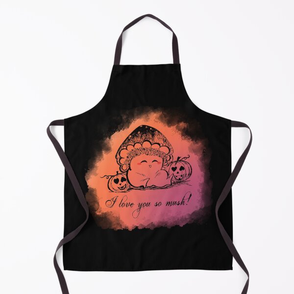 Item preview, I Love You So Mush- Diseño lindo de setas de calabaza designed and sold by shrutidesigns.