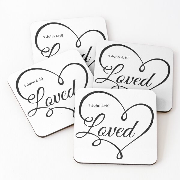 Item preview, Loved - 1 John 4:19 designed and sold by ThroughHisGrace.
