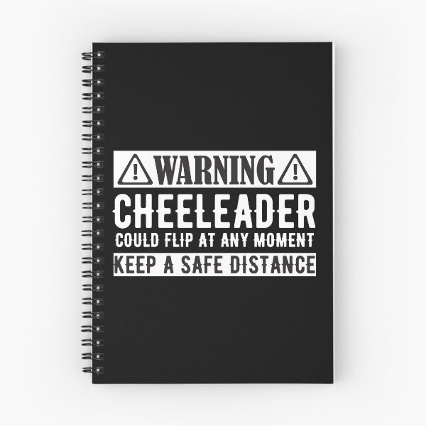 Item preview, Warning Cheerleader Could Flip at any Moment Keep a Safe Distance designed and sold by TendyTees.