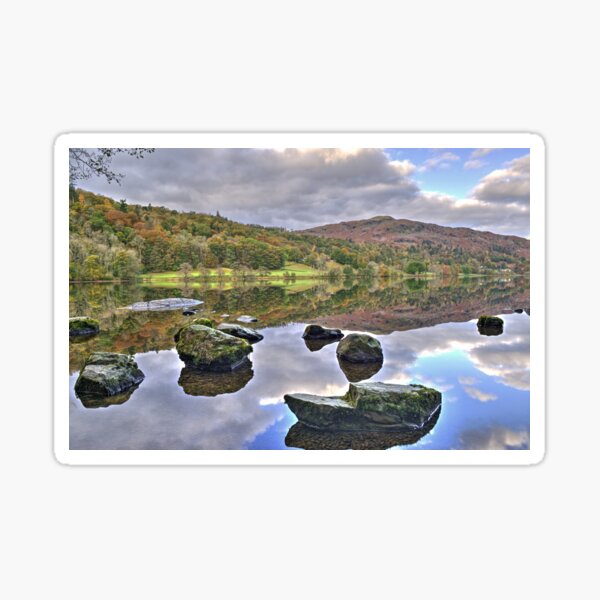 Grasmere Reflections 2 Sticker