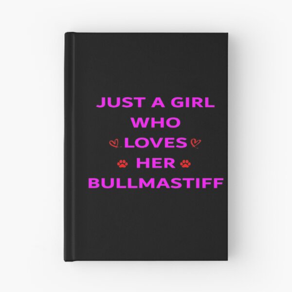 Item preview, Bullmastiff Gift - Just a Girl Who Loves Her Bullmastiff T-Shirt designed and sold by midodesign20.