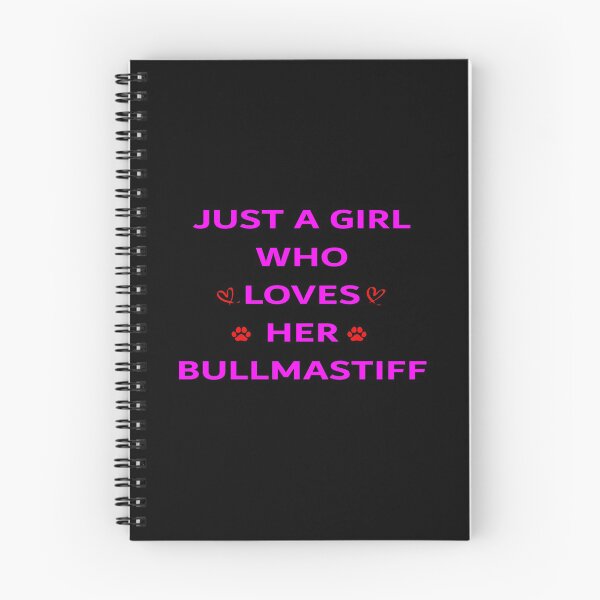 Item preview, Bullmastiff Gift - Just a Girl Who Loves Her Bullmastiff T-Shirt designed and sold by midodesign20.