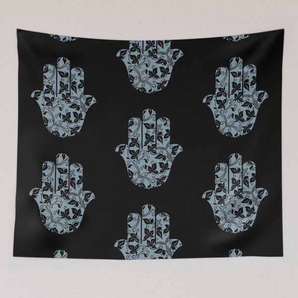 Item preview, Hamsa Hand with Vines and Flowers designed and sold by JoBella-Designs.