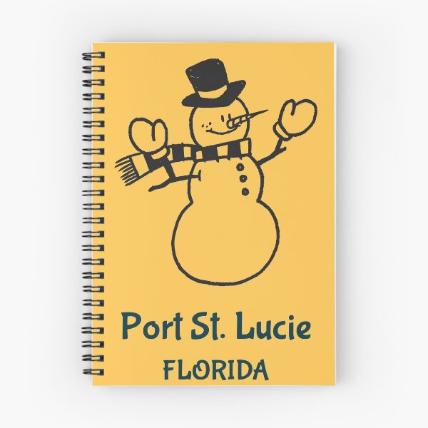 Item preview, Port St Lucie Florida Snowman designed and sold by Taumaturgo.
