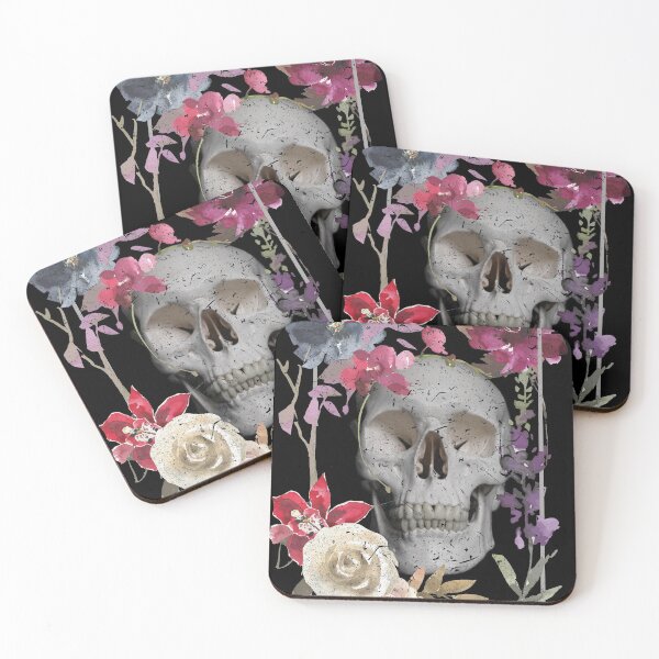 Item preview, Skull Floral designed and sold by boec gear.