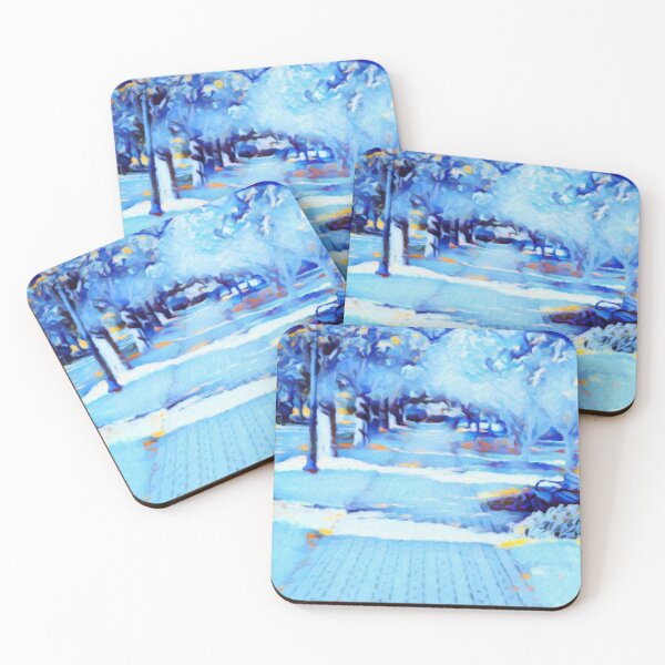 Item preview, Early Snow on Mackinac Island  designed and sold by DianeLindonCoy.