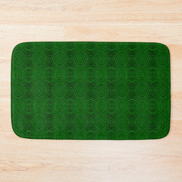 Item preview, Green and Black Circles Pattern designed and sold by Sebastian Grafmann.