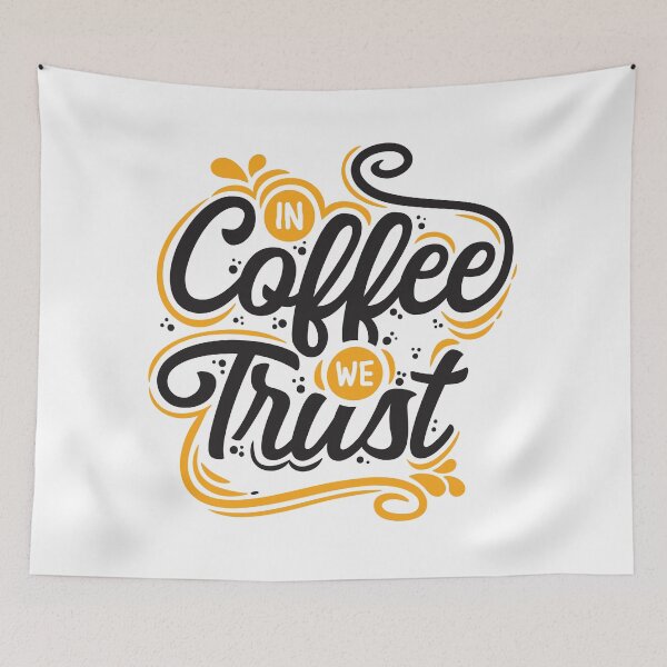 Item preview, In Coffee We Trust designed and sold by alekovic.