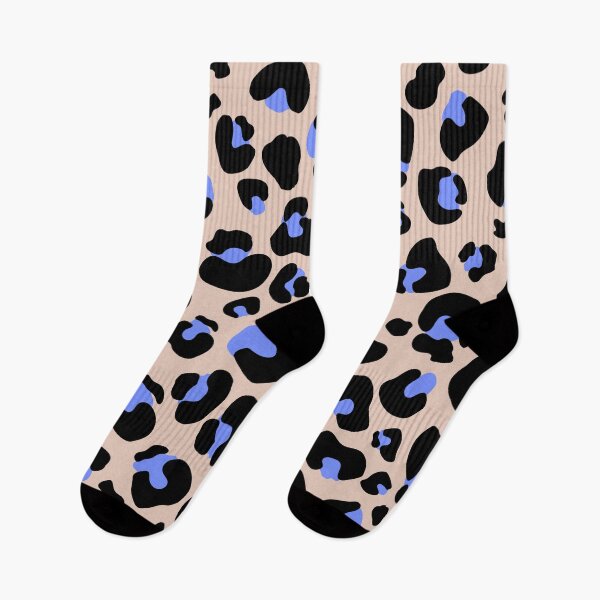 Item preview, Leopard pattern black and purple designed and sold by printhappy.