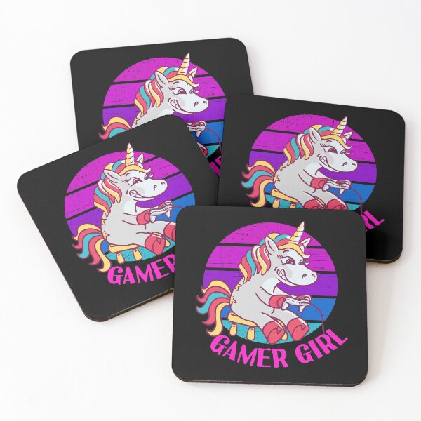 Item preview, Gamer Girl Unicorn designed and sold by Frosty1489.