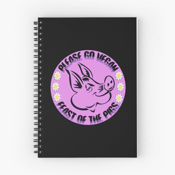Item preview, PLEASE GO VEGAN - HAPPY NATIONAL PIG DAY. designed and sold by Ralek.