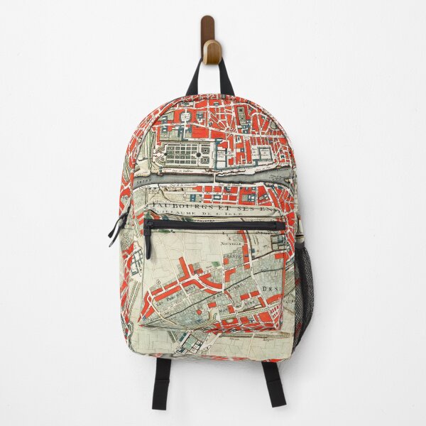 Item preview, Vintage Map of Paris designed and sold by redoARTstore.