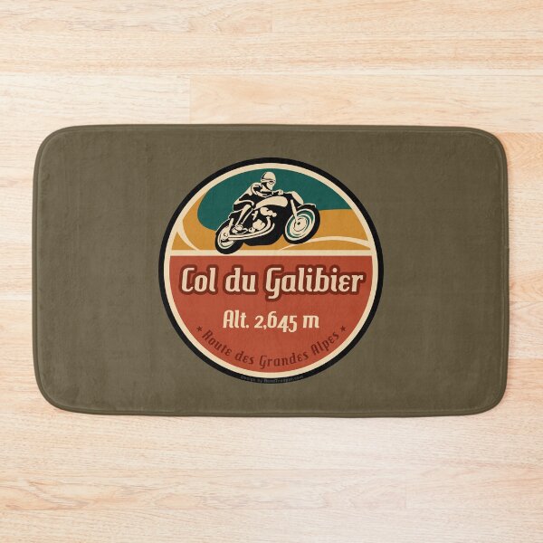 Item preview, Col du Galibier 01 Motorcycle T-Shirt + Sticker - Route des Grandes Alpes  designed and sold by ROADTROOPER.