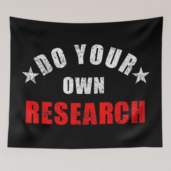 Item preview, Do your own research, be a free thinker designed and sold by ArtOfRebellion.