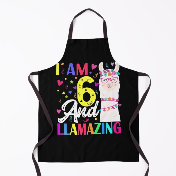 Item preview, I Am 6 Years Old And Llamazing 6th Birthday Llama designed and sold by whitneyiott9632.