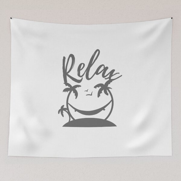Item preview, Relax beach hammock inspirational quote designed and sold by ArtisanAaron.