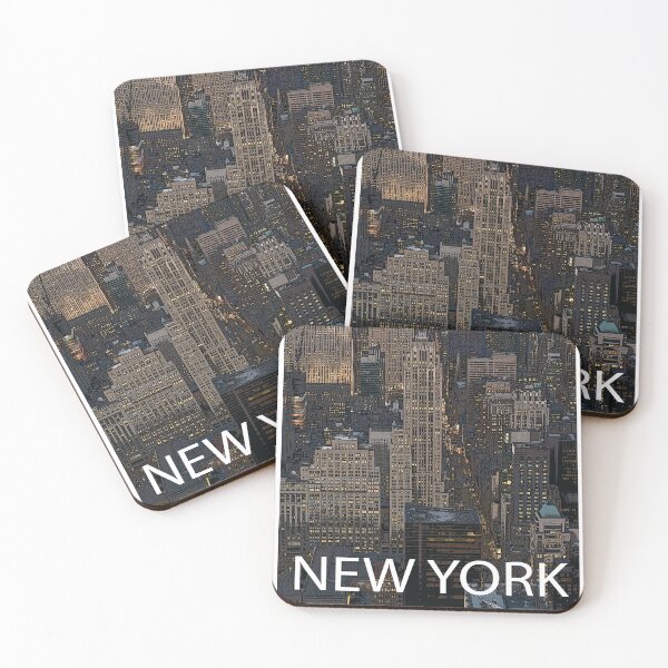 Item preview, New York, Manhattan at sunset designed and sold by Nicomaja.