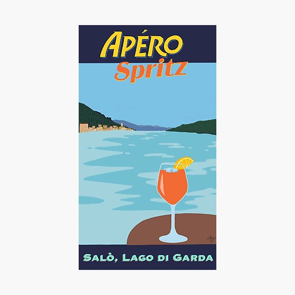 Item preview, apéro spritz Lago di Garda design  designed and sold by meganflandrin.