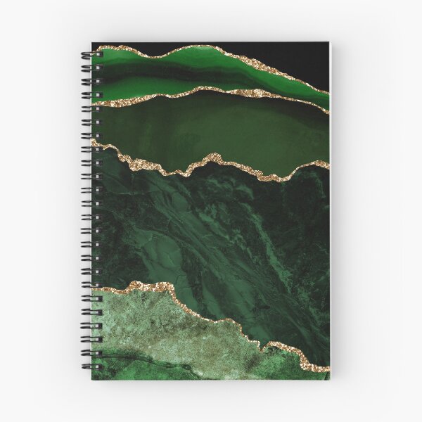 Item preview, Emerald Green and Gold Agate, Geode designed and sold by Harman83.