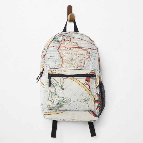 Item preview, Vintage World Map designed and sold by redoARTstore.