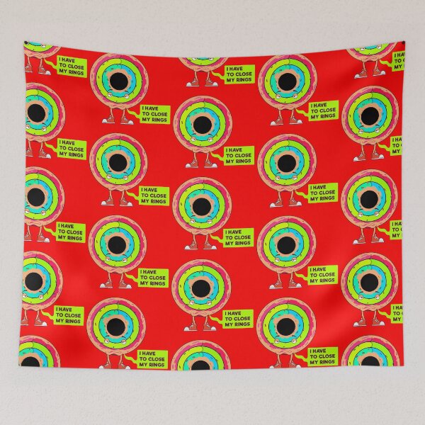 Item preview, I have to Close My Rings- I Donut Care designed and sold by PosterpartyCo.