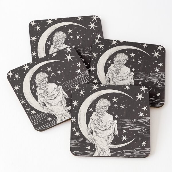 Item preview, Selkie and the Moon designed and sold by hwainio.