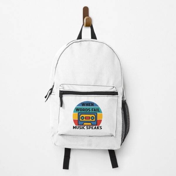 Item preview, When Words Fail Music Speaks designed and sold by ColoredRatio.