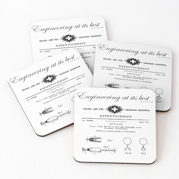 Item preview, Old patent drawing / twisting of eyelet wires designed and sold by Redlilatomcad.