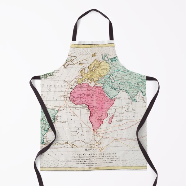 Item preview, Vintage World Map designed and sold by redoARTstore.