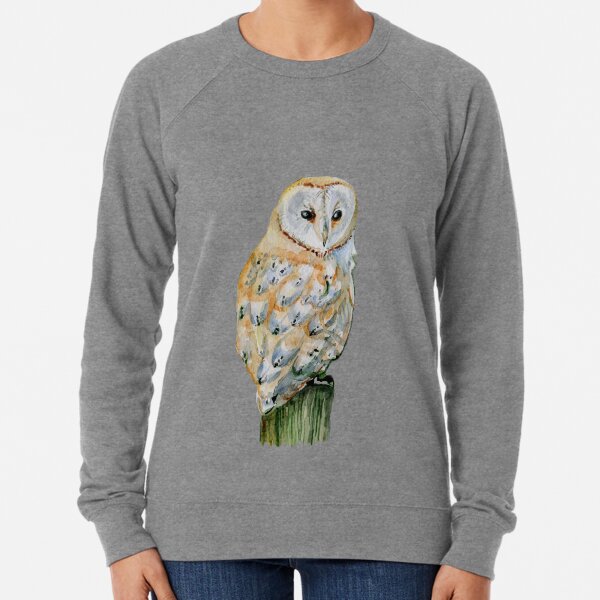 Barn owl Lightweight Sweatshirt