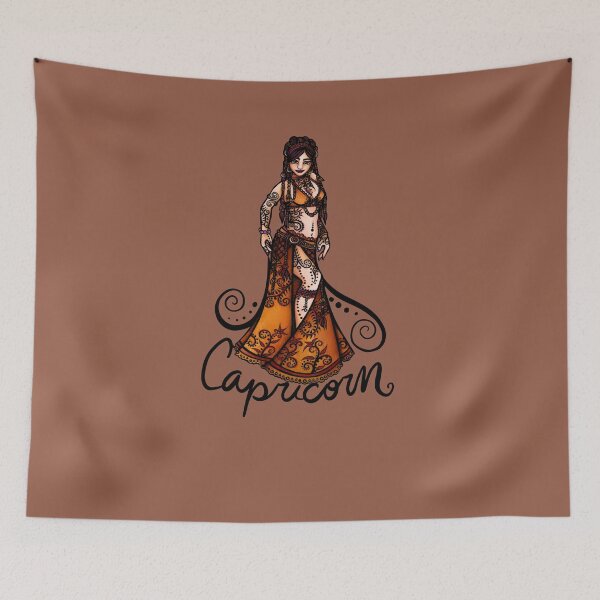 Item preview, Capricorn Belly Dancer designed and sold by FrictionMaxxing.