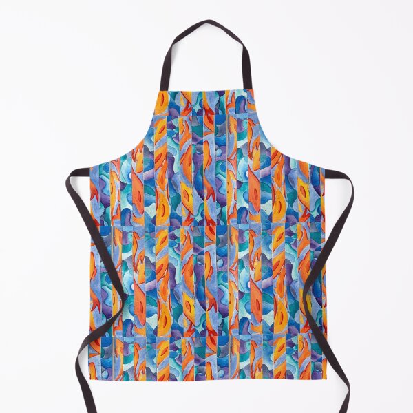 Item preview, Abstract Fish with waves designed and sold by Tiffany Budd.