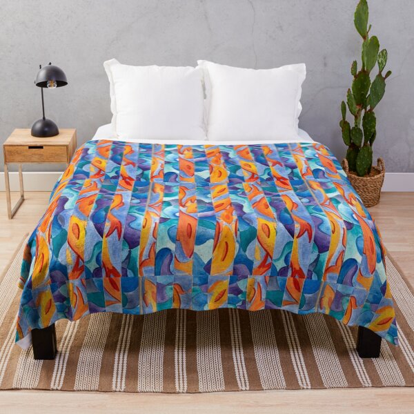 Item preview, Abstract Fish with waves designed and sold by Tiffany Budd.