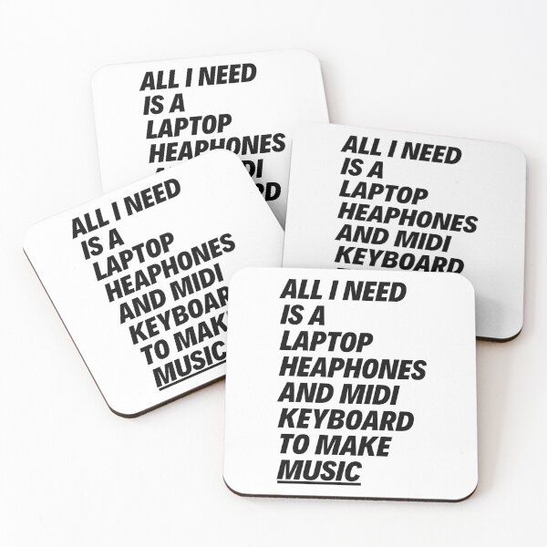 Item preview, All I Need To Make Music designed and sold by HY2ROGEN.